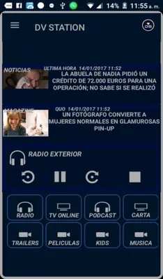 DV STATION TV ESPAÑA android App screenshot 9