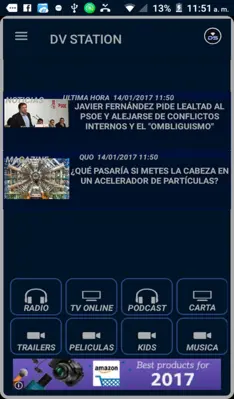 DV STATION TV ESPAÑA android App screenshot 8